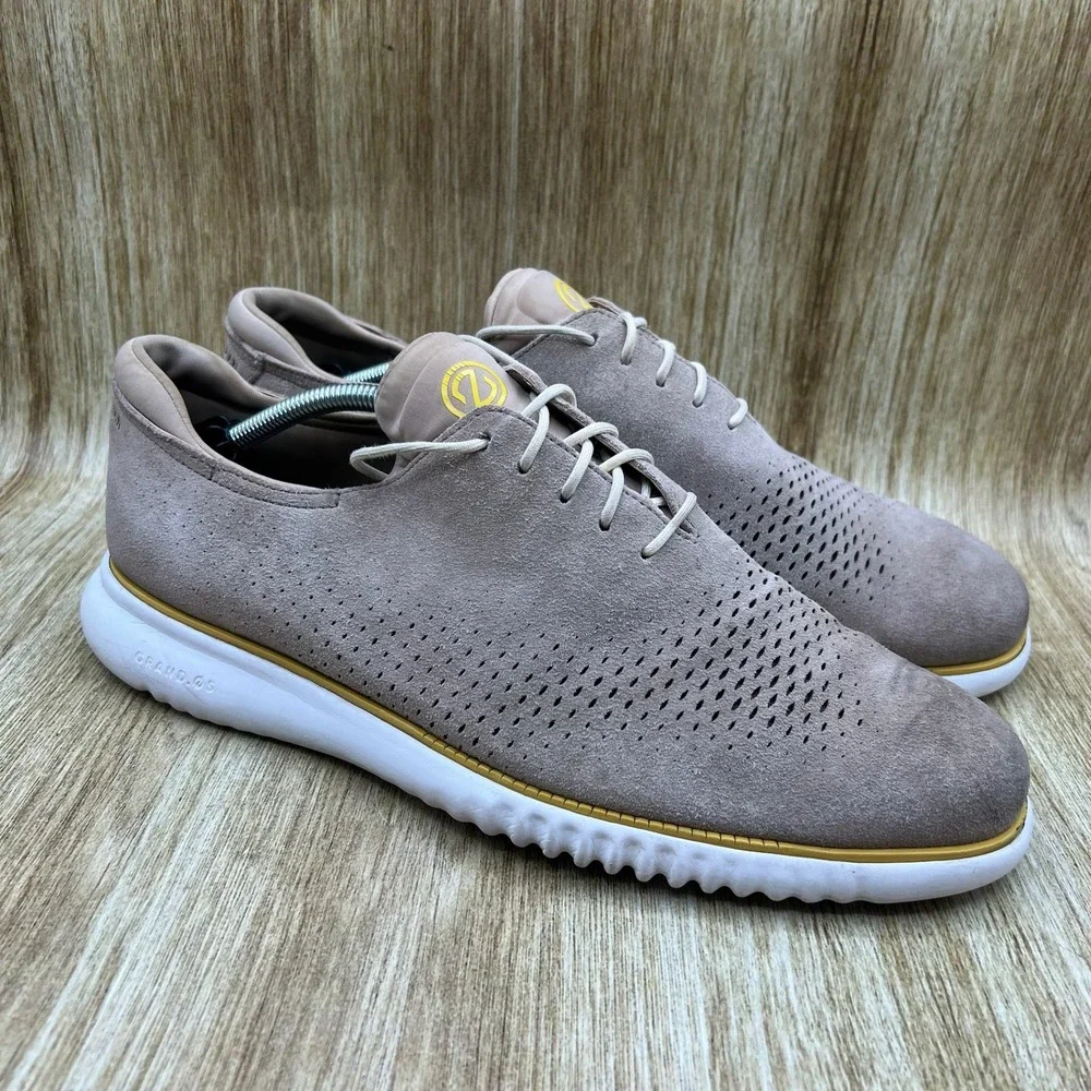 Cole Haan 2.Zerogrand Men's Size‎ 12 Oxford Laser Lined Shoes Casual C35749